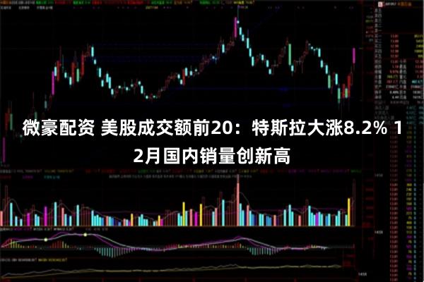 微豪配资 美股成交额前20：特斯拉大涨8.2% 12月国内销量创新高